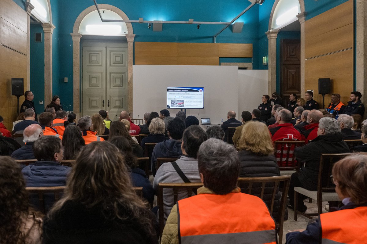 Ação de sensibilização pública das medidas e comportamentos de autoproteção