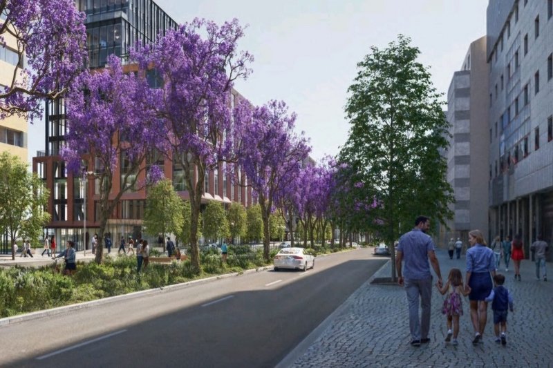 Projeto de Entrecampos - Av. 5 de Outubro