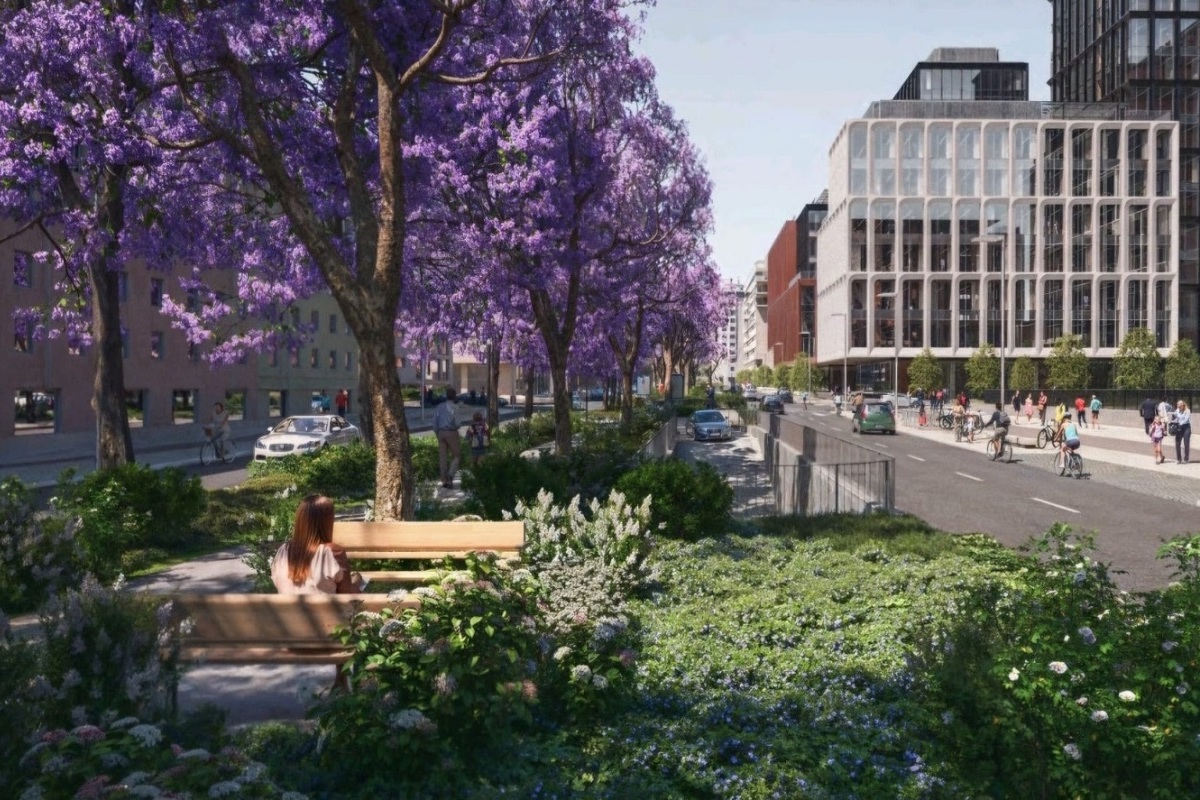 Projeto da Operação Integrada de Entrecampos - Av. 5 de Outubro