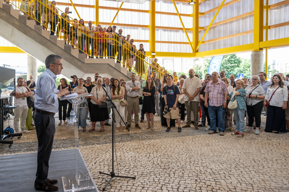 Câmara de Lisboa e Fundação Champalimaud celebram protocolo para rastreio gratuito de cancro da mama - Salão Nobre dos Paços do Concelho