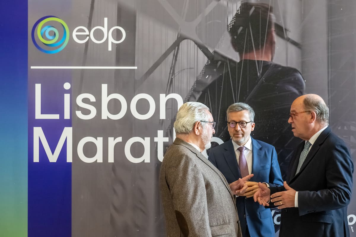 Isaltino Morais, Carlos Moedas e Carlos Carreiras - Apresentação da parceria entre as Maratonas de Lisboa e Londres