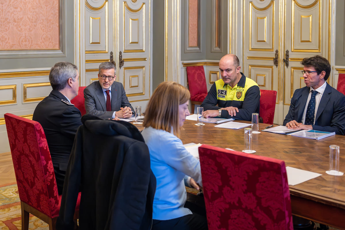 O Conselho Municipal de Segurança reuniu-se para discutir o estado da segurança na cidade 