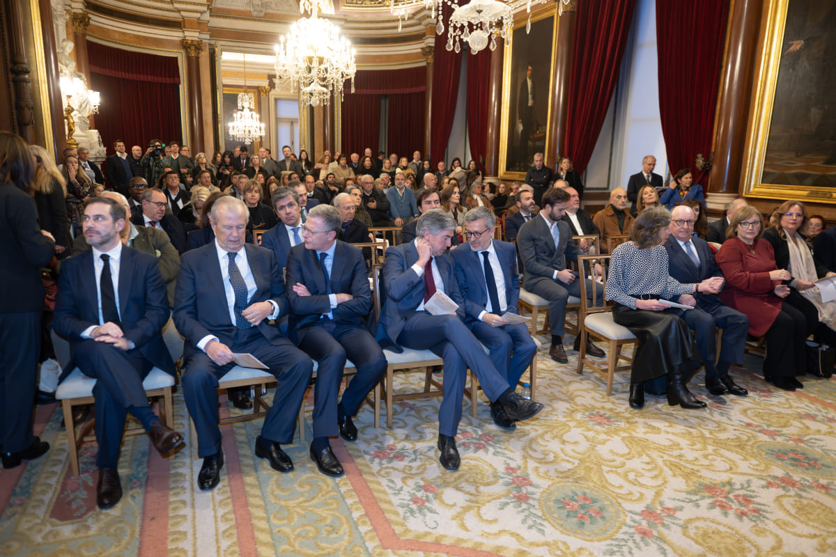 Tomada de posse dos órgãos sociais da União de Associações do Comércio e Serviços - Paços do Concelho de Lisboa