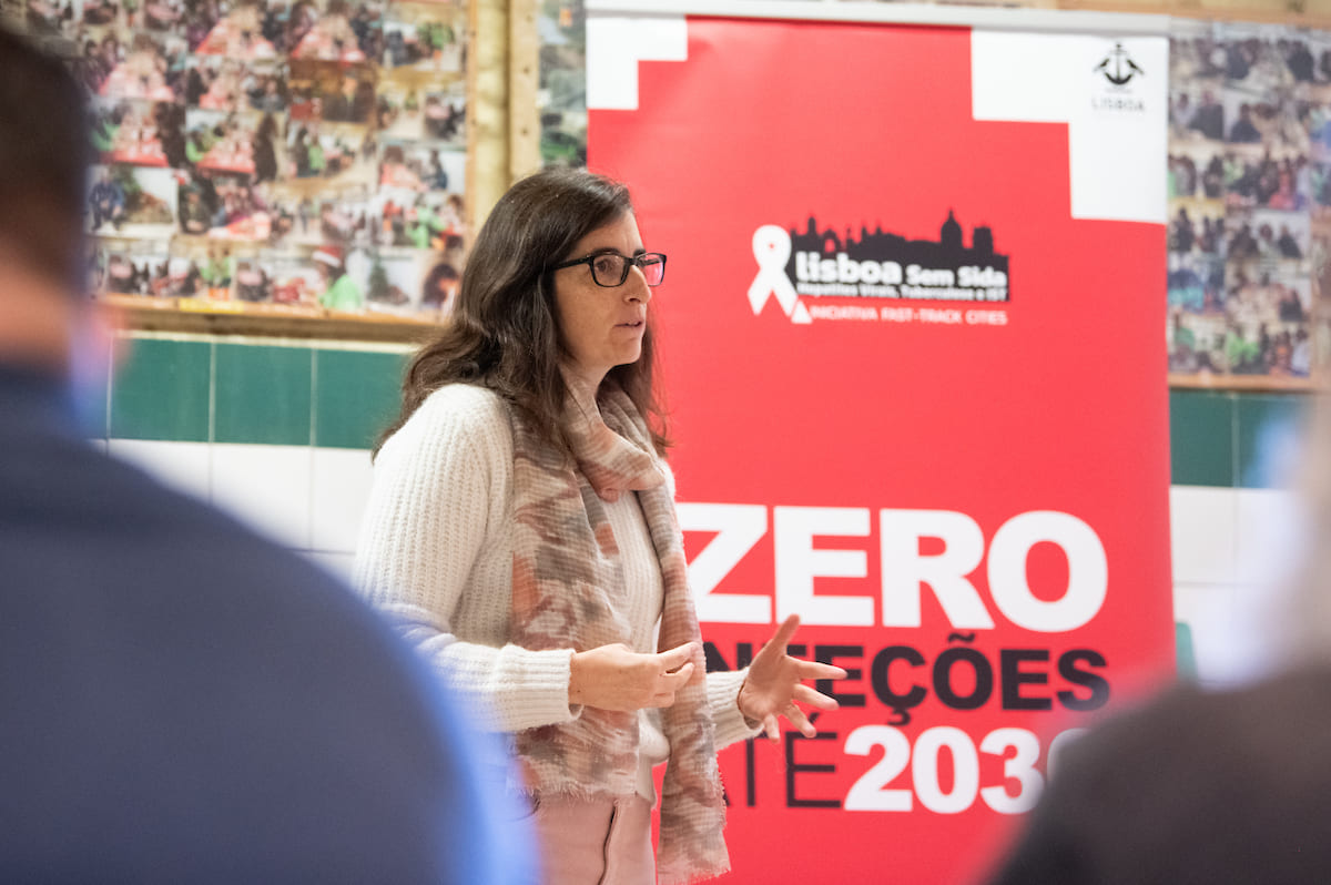 Ação de sensibilização "VIH: Estigma e Discriminação"