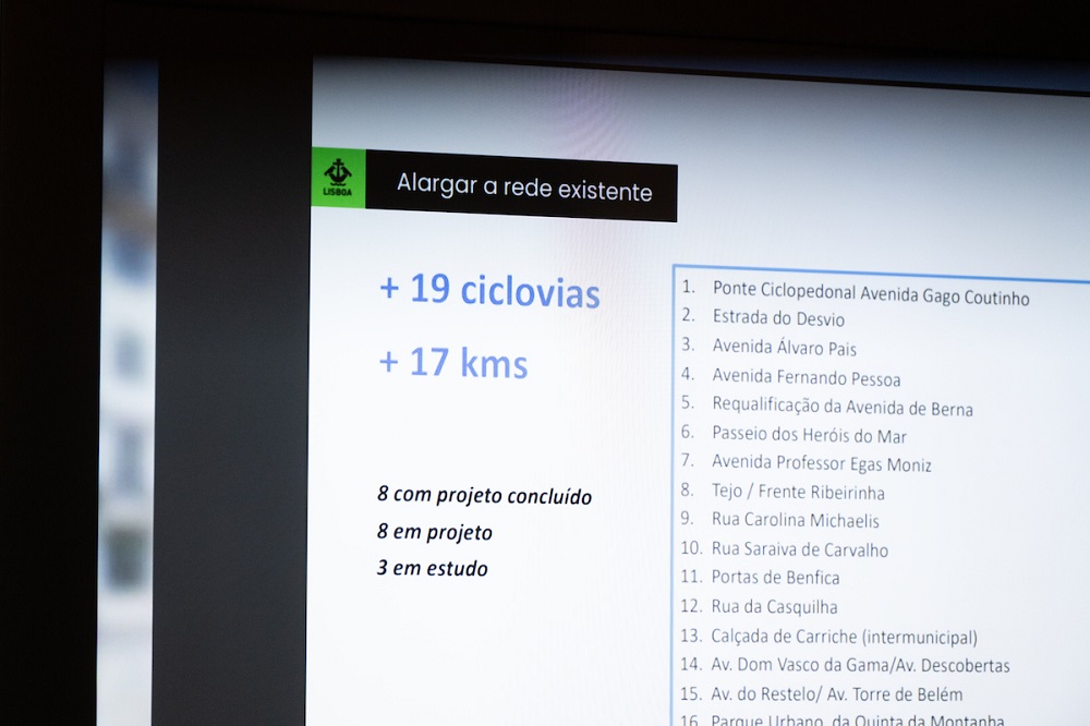 O alargamento de rede ciclável passa por mais 19 ciclovias e mais 17 km