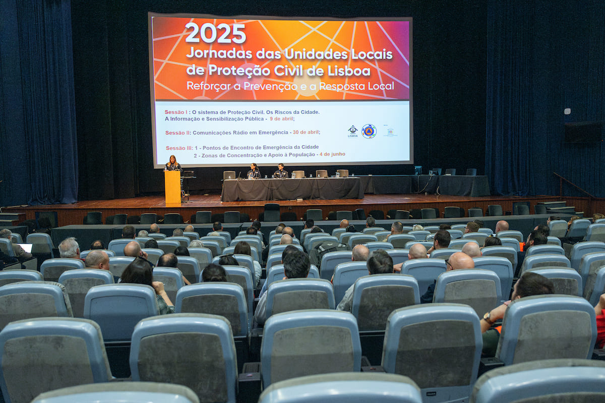 Primeiras jornadas das unidades locais de Proteção Civil