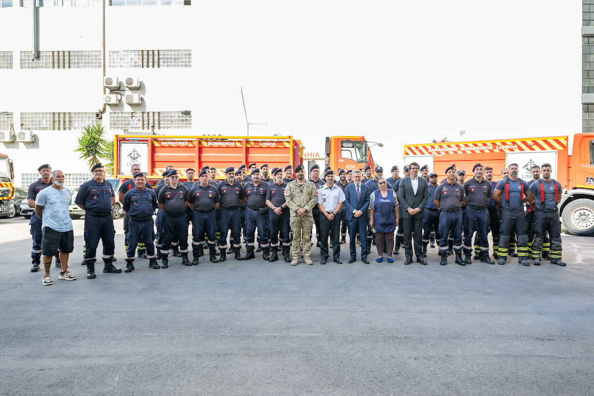 Quarenta operacionais do RSB estiveram em Arouca para apoio no combate aos incêndios