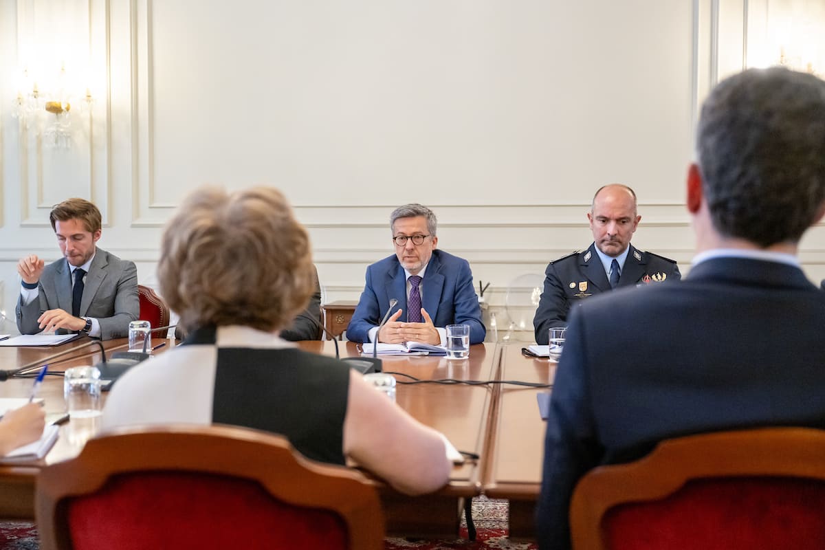 O presidente da Câmara Municipal de Lisboa, Carlos Moedas, foi recebido hoje pela ministra da Administração Interna, Maria Lúcia Amaral