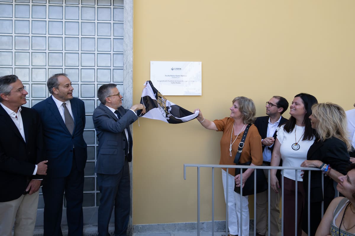 Inauguração da E.B. Santo António - Alvalade