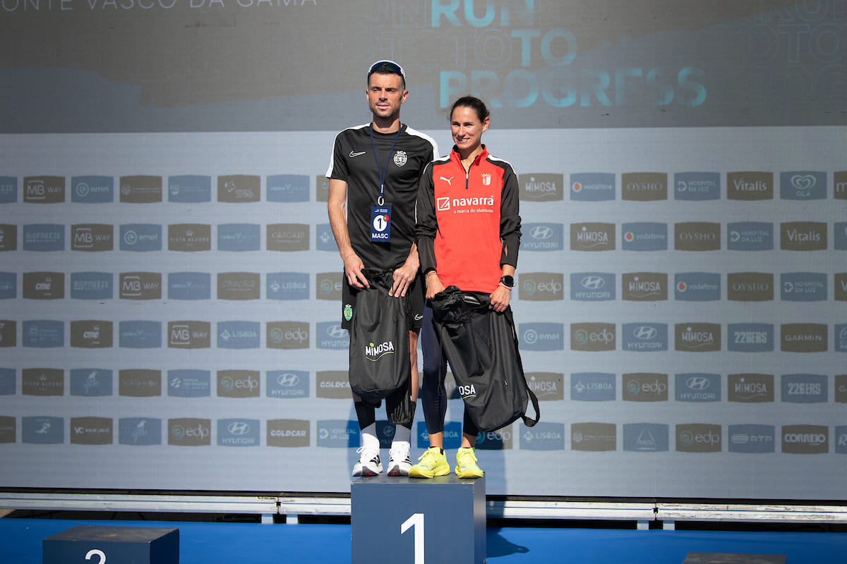 Rui Pinto and Solange Jesus were the fastest among the Portuguese