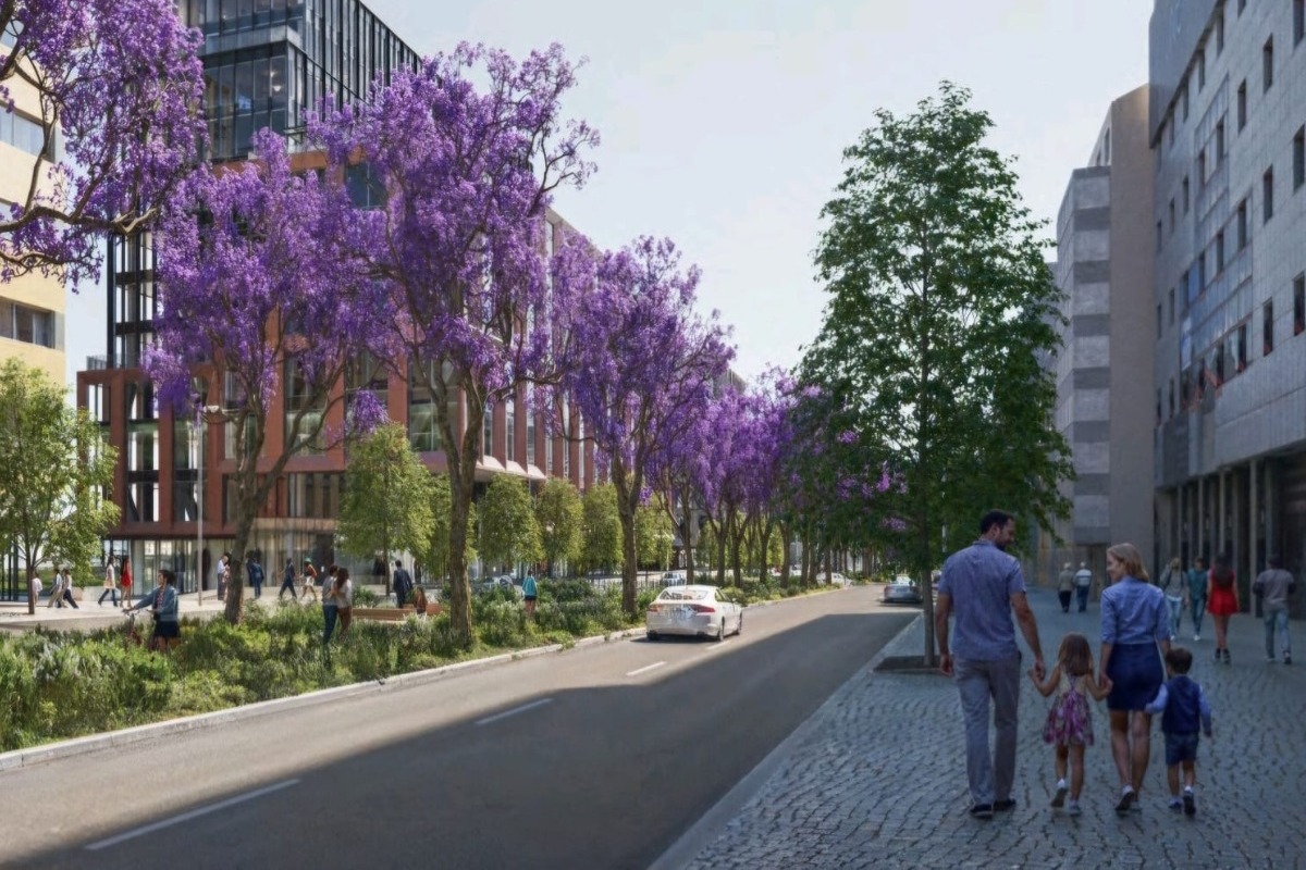 Projeto de Entrecampos - Av. 5 de Outubro