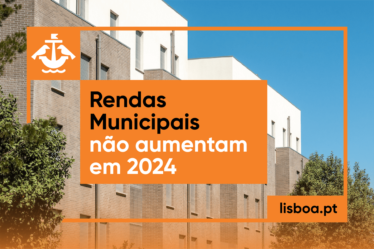 Rendas de habitação municipal em Lisboa não aumentam em 2024