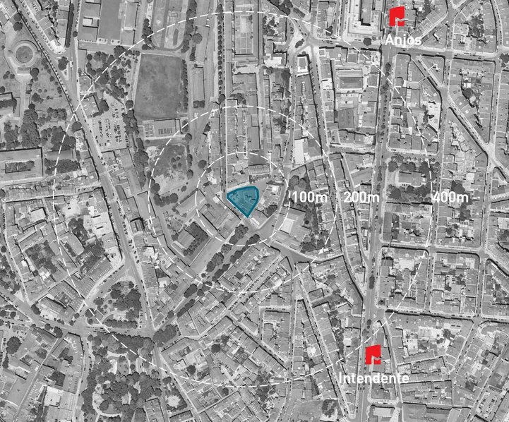 Cabeço da Bola - Arroios (mapa)