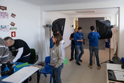 A equipa Help-Portrait