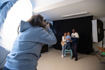 Sessão fotográfica