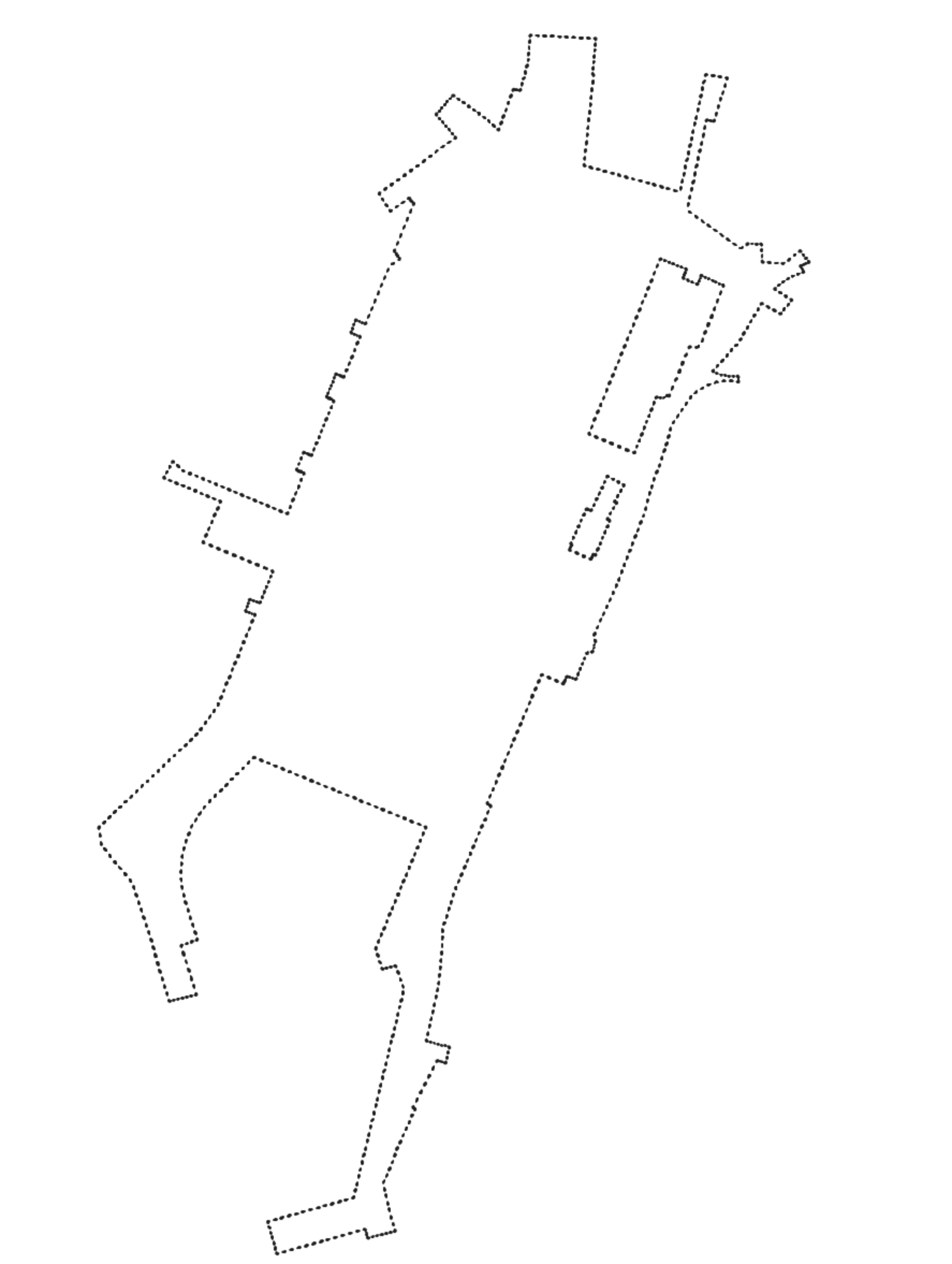 planta - área de intervenção