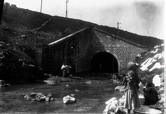 The Alcântara stream in the Rabicha area [c. 1912]