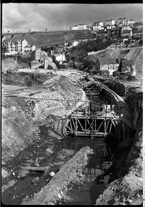 Obras de canalização e cobertura da ribeira de Alcântara