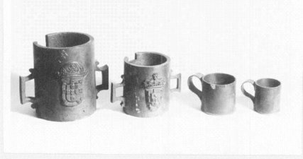 Capacity measurements for liquids prior to the 1940s