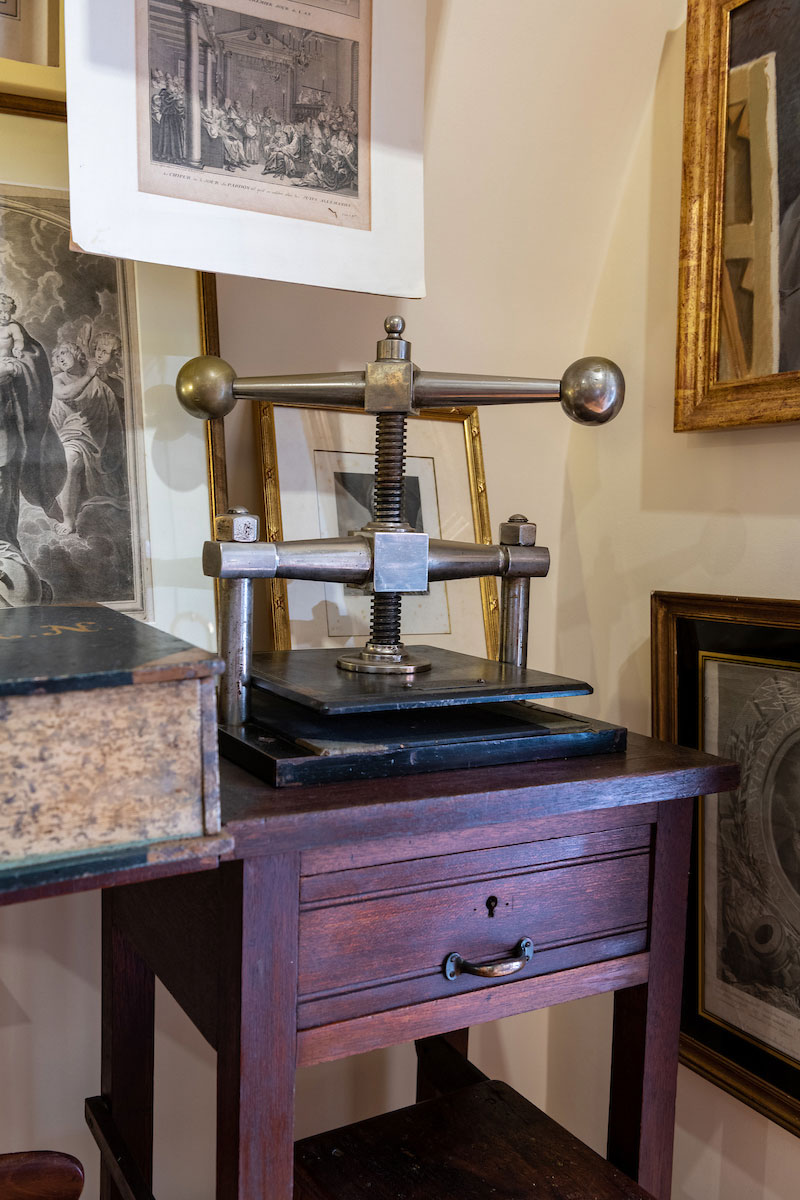 Prensa do séc. XIX, Casa das Balanças Fonsecas, Lda.